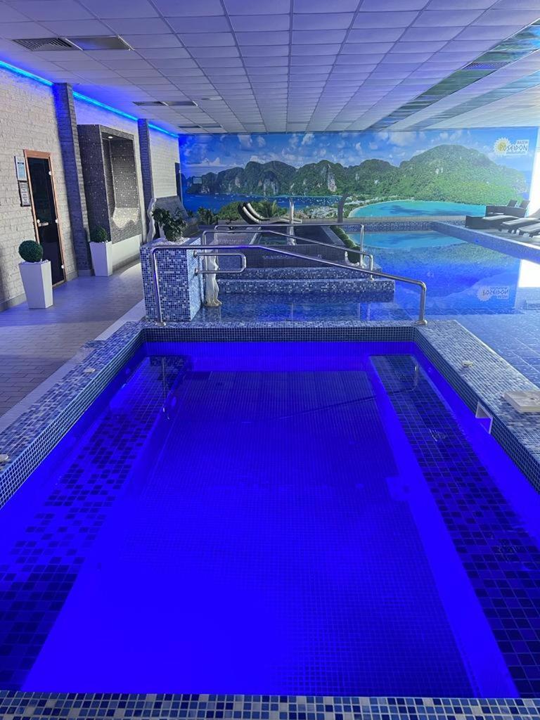 "Poseidon" Centar Aparthotel Stari Banovci Buitenkant foto